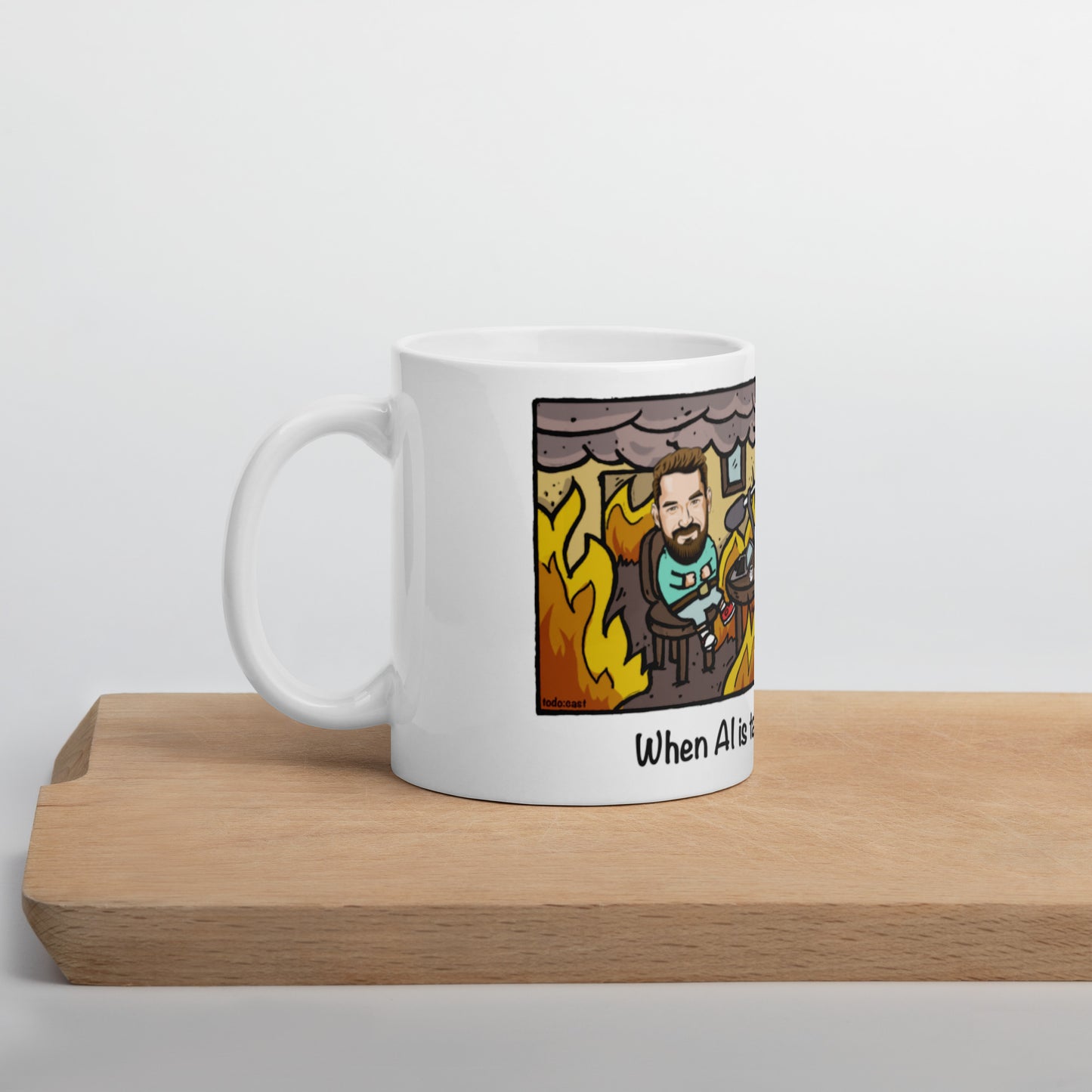 AI Is Taking Your Job Tasse